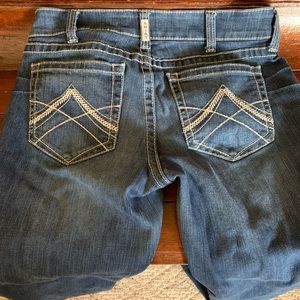 Ariat R.E.A.L. Mid Rise Icon Straight Leg Jean